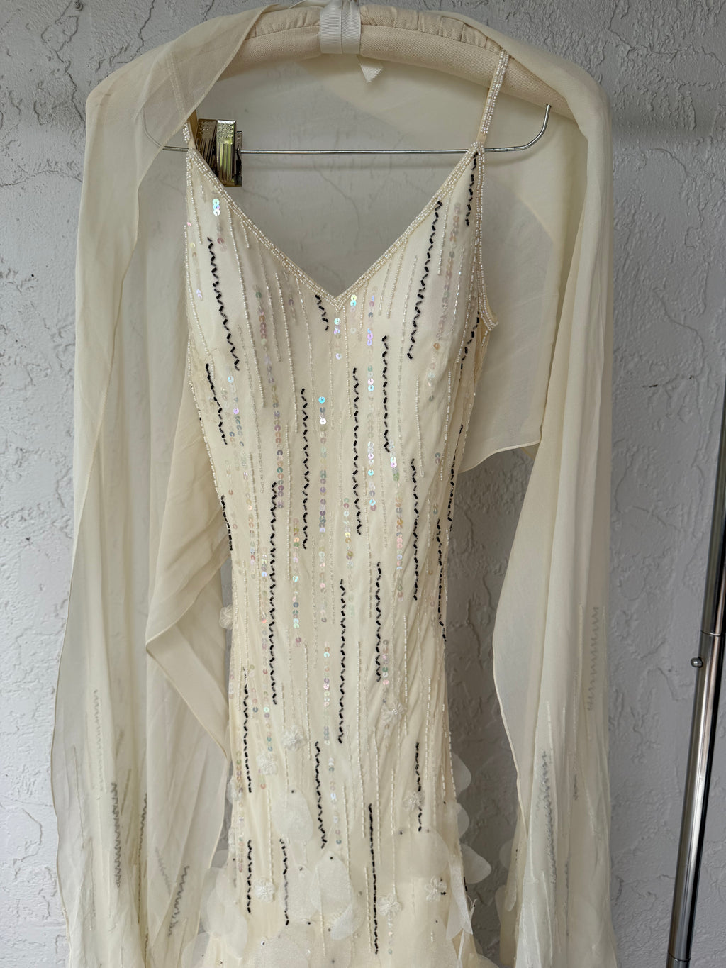 Vintage Beaded Gown