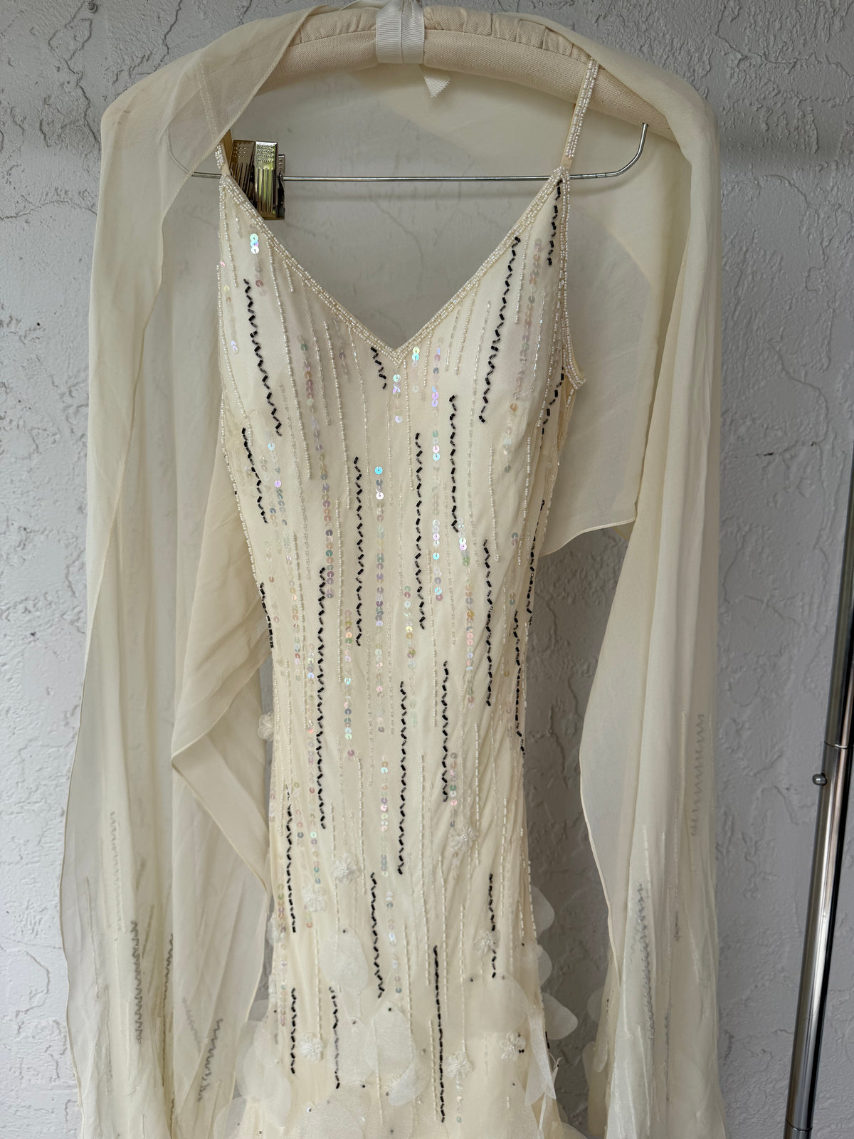 Vintage Beaded Gown