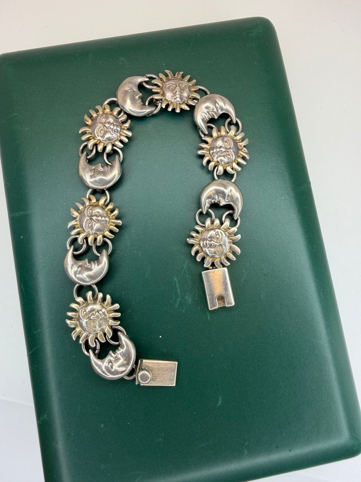 .925 Vintage Sun & Moon Bracelet