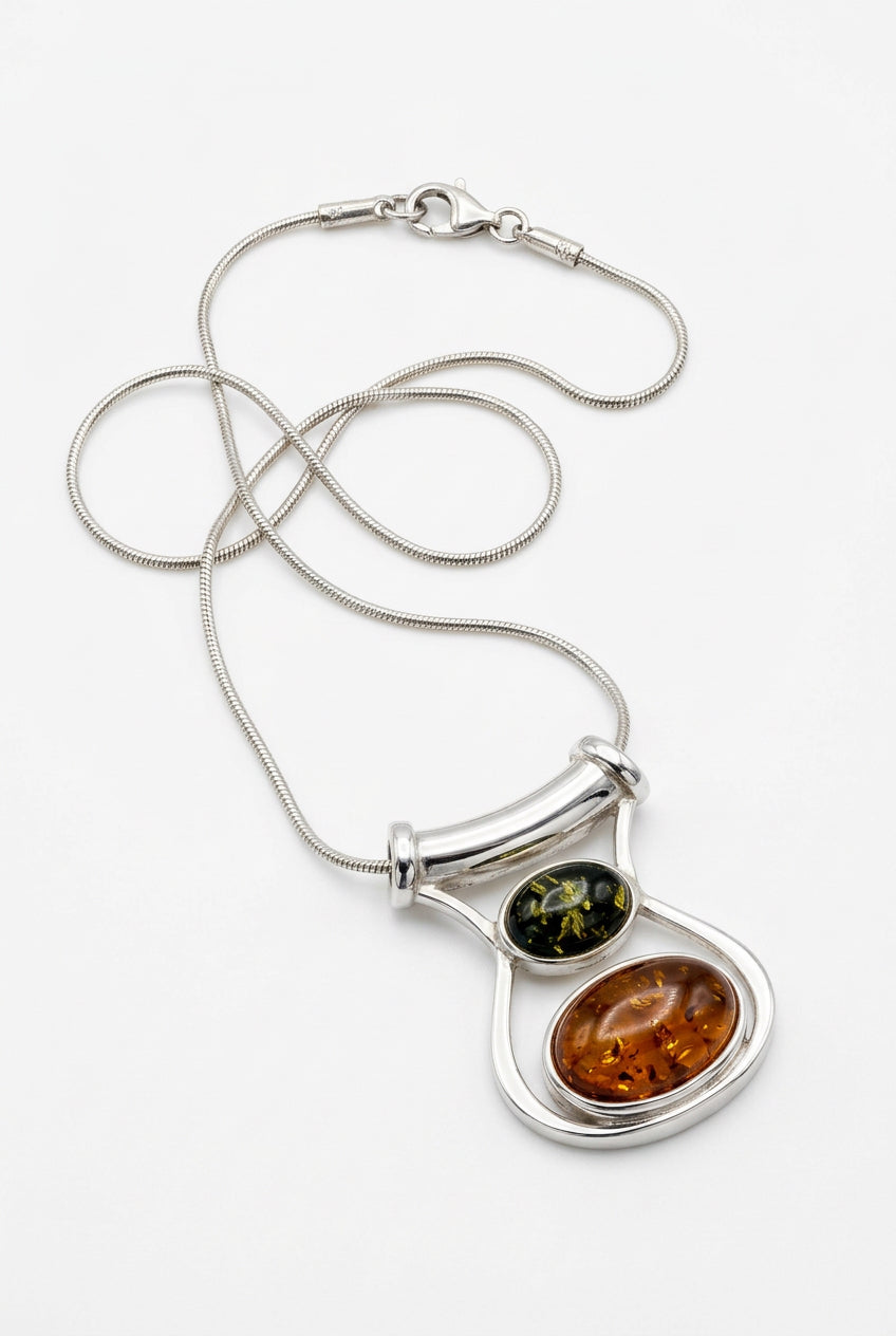 .925 Amber Necklace
