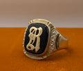 10k Top “R” Signet Ring (11)