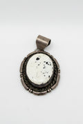 .925 White Buffalo Pendant
