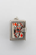.925 Vintage Card Box Charm