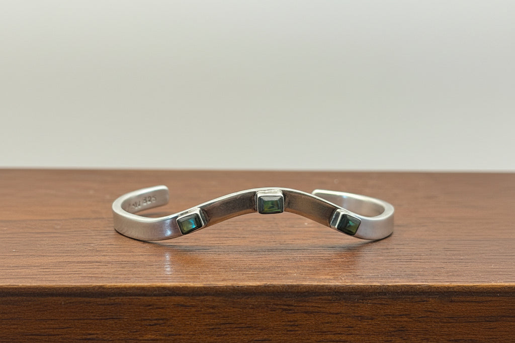 .925 Abalone Cuff