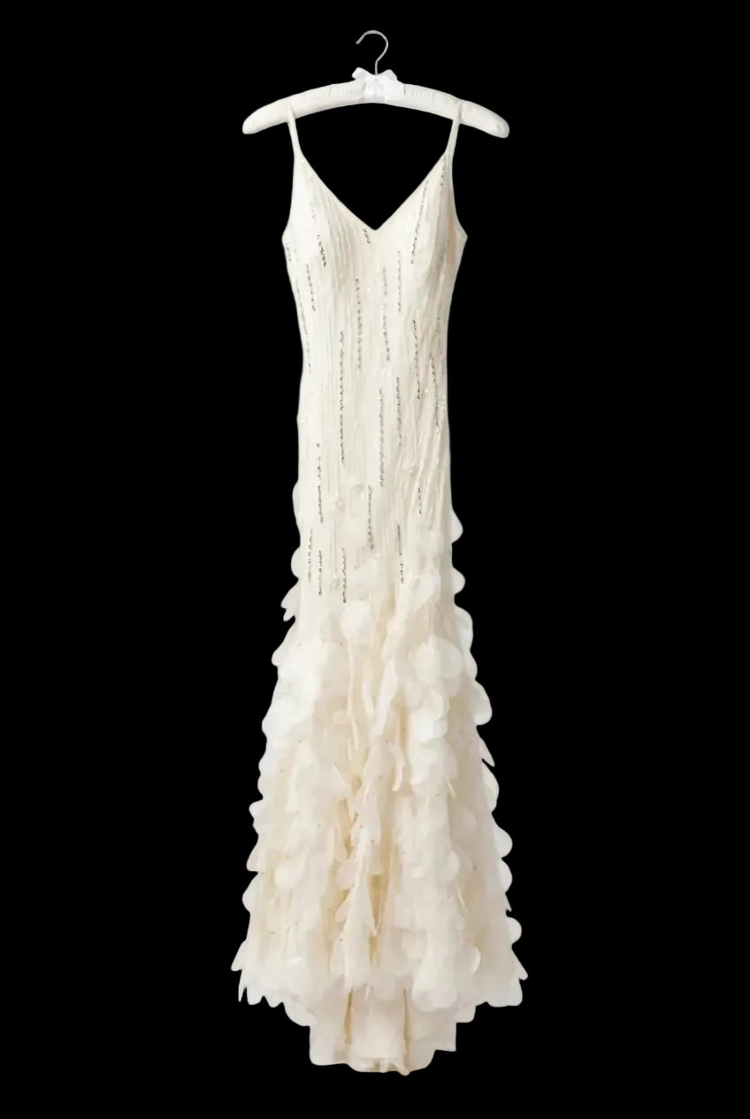 Vintage Beaded Gown
