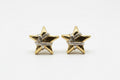 14k Gold Star Earrings
