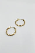 14k Gold Hoop