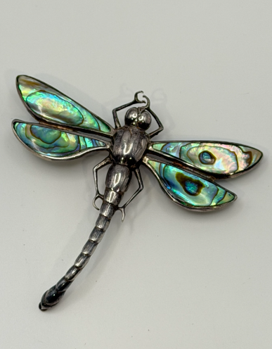 .925 Dragonfly Pendant / Brooch