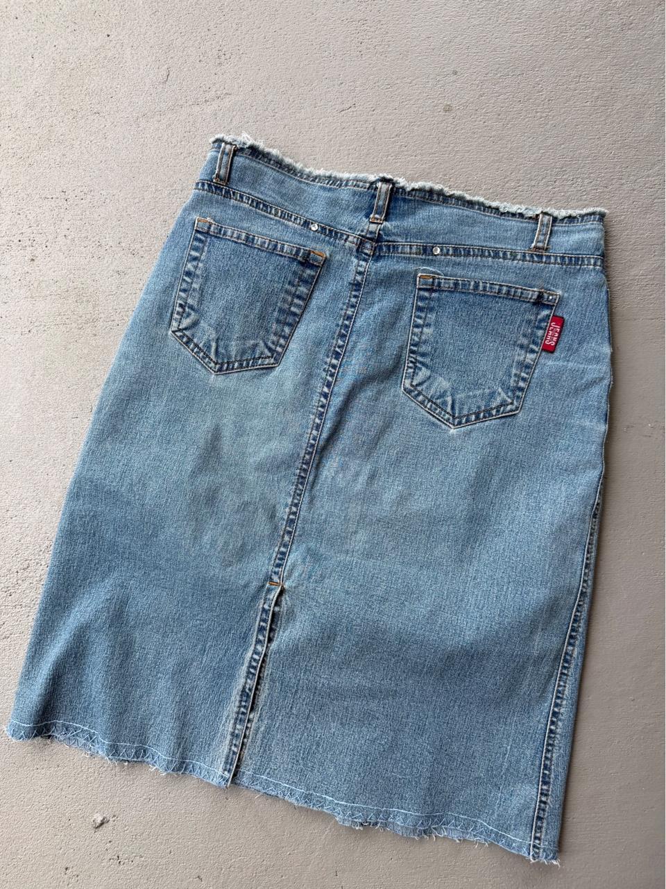 Denim Blue Skirt